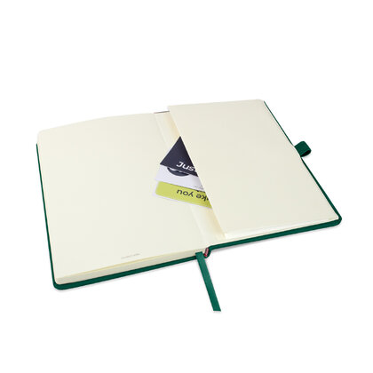 Holms A5 High Impact Thermal PU Cover Notebook in Green