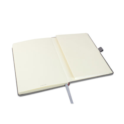 Holms A5 High Impact Thermal PU Cover Notebook & Pen Set in Light Grey