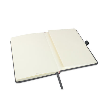 Holms A5 High Impact Thermal PU Cover Notebook & Pen Set in Dark Grey