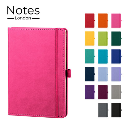 Moretti A5 Luxury Notebook in Pink