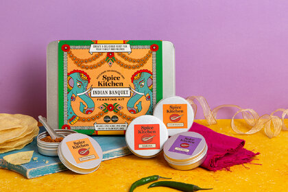 Feasting Kits- Indian Banquet, Street Food Supper & Middle Eastern Mezze