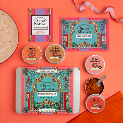 Feasting Kits- Indian Banquet, Street Food Supper & Middle Eastern Mezze