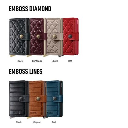 Secrid Miniwallet+ Premium Emboss