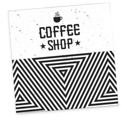 Seeded Paper Medium Coaster (2PP)