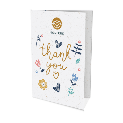 Seeded Paper Greeting Card A6