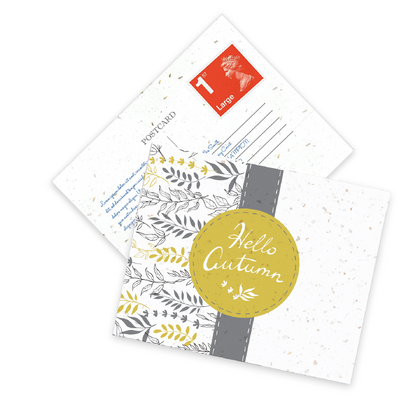 Seeded Paper Postcards A6 (2PP)