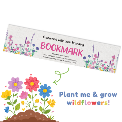 Seed Paper Bookmarks