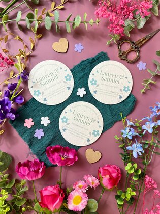 Seed Paper Coasters