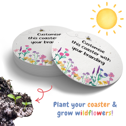 Seed Paper Coasters