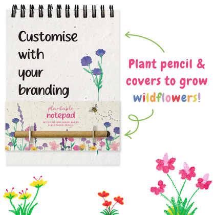 A6 Plantable Notepad with Pencil