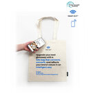 SMART BAG&trade; Recycled Cotton NFC Tote Bag