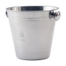 Shiny Stainless Steel Ice Bucket 1.4 L