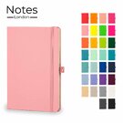 Notes London - Wilson A5 Certified Sustainably Sourced  Notebook in Baby Pink
