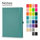 Notes London - Wilson A4 Certified Sustainably Sourced  Notebook in Pastel Teal