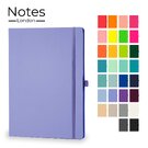 Notes London - Wilson A4 Certified Sustainably Sourced  Notebook in Pastel Purple