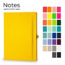 Notes London - Wilson A4 Certified Sustainably Sourced  Notebook in Yellow