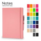 Notes London - Wilson A4 Certified Sustainably Sourced  Notebook & Pen Set in Baby Pink