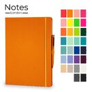 Notes London - Wilson A4 Neon Certified Sustainably Sourced  Notebook & Pen Set in Neon Orange