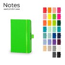 Notes London - Wilson A6 Neon Certified Sustainably Sourced  Notebook in Neon Green