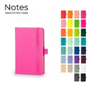 Notes London - Wilson A6 Neon Certified Sustainably Sourced  Notebook in Neon Pink