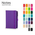 Notes London - Wilson A6 Certified Sustainably Sourced  Notebook & Pen Set in Purple
