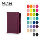 Notes London - Wilson A6 Certified Sustainably Sourced  Notebook & Pen Set in Burgundy