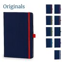 Toretto A5 Lined Soft Touch PU Notebook in Red