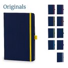 Toretto A5 Lined Soft Touch PU Notebook in Yellow