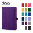 Holms A5 High Impact Thermal PU Cover Notebook in Purple