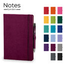 Holms A5 High Impact Thermal PU Cover Notebook & Pen Set in Burgundy