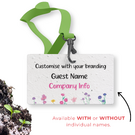 Plantable Seed Paper ID Name Tags