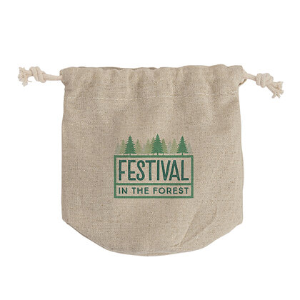 Small Natural Hemp Bag
