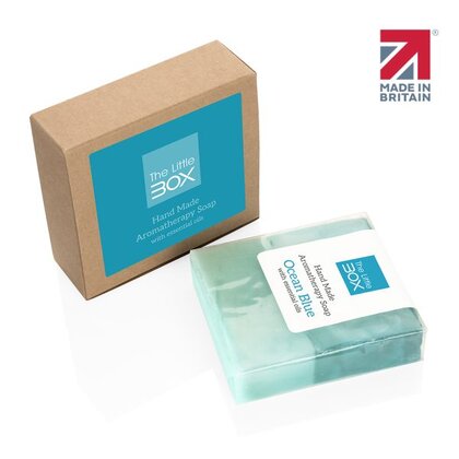 Hand Made Aromatherapy Soap in a Brown Box (100g)