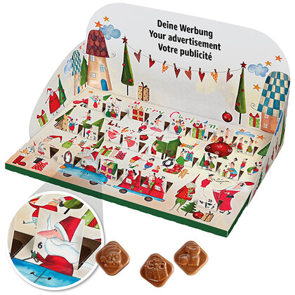 Pop-up Chocolate Advent Calendar