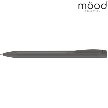 Mood Colour GRS Recycled Ballpen - Dark Grey