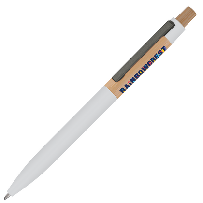 Arena GRS Recycled Aluminium Ballpen - White