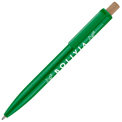 Eco Click GRS Recycled Ballpen - Green