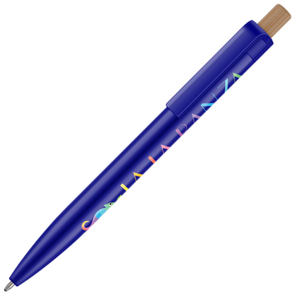 Eco Click GRS Recycled Ballpen - Blue