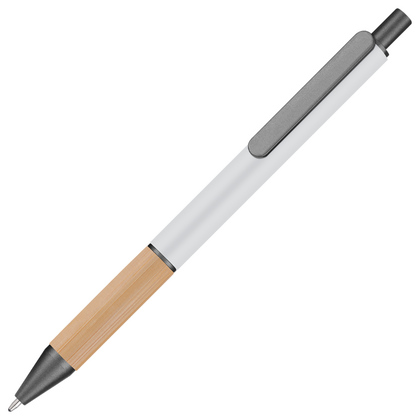 Brook GRS Recycled Ballpen - White