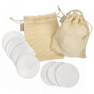 7 Reusable, Washable Make-up Rounds in a Mesh Bag