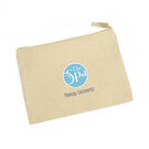 Medium Natural Cotton Toiletry Bag
