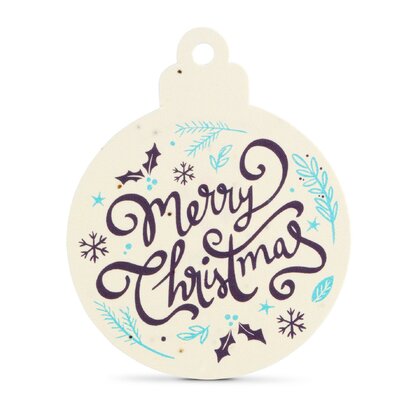 Bauble Decoration - 140gsm