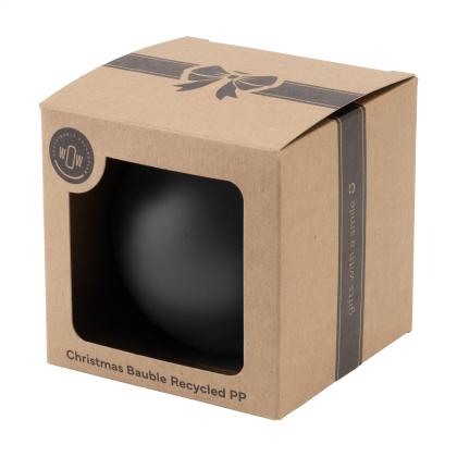 Christmas Bauble Ø 7cm Recycled PP Box - Made in Europe