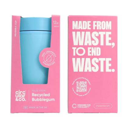 Circular&Co Recycled Bubblegum Coffee Cup 340 ml