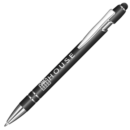 Astra-i Colour GRS Recycled Ballpen - Black