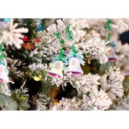 Recycled Christmas dECOration Bell