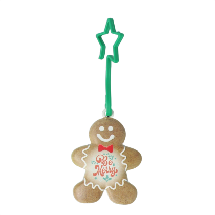 Recycled Christmas dECOration Gingerbread Man