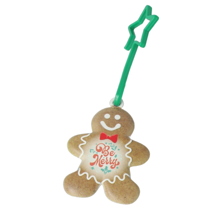 Recycled Christmas dECOration Gingerbread Man