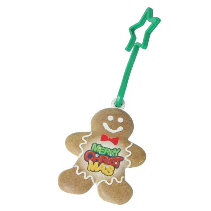 Recycled Christmas dECOration Gingerbread Man