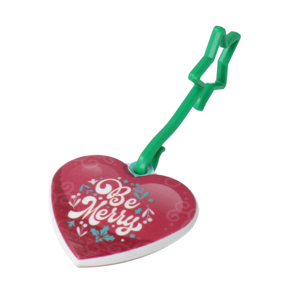 Recycled Christmas dECOration Heart